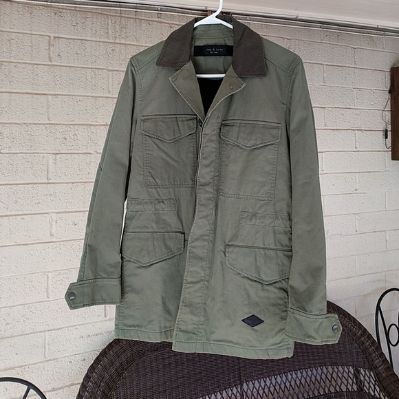 Rag and bonemilitary field jacket.